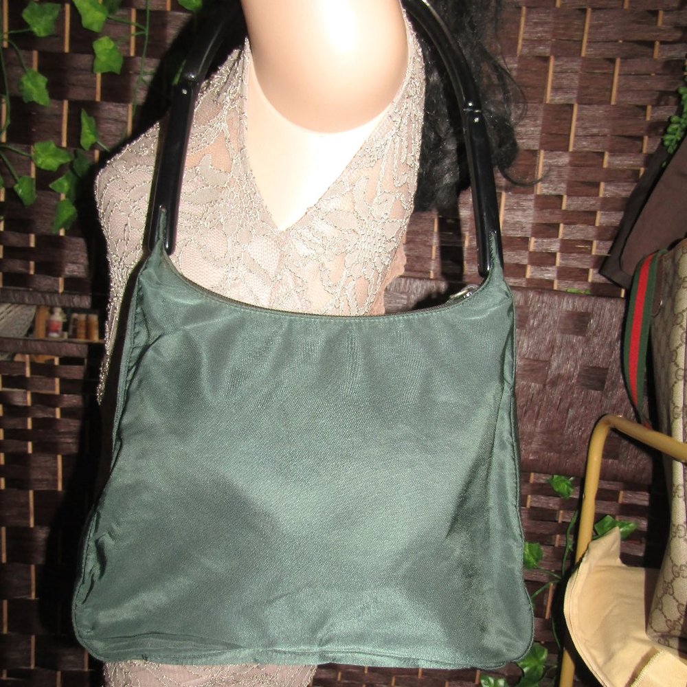 Prada Green Shoulder Bag